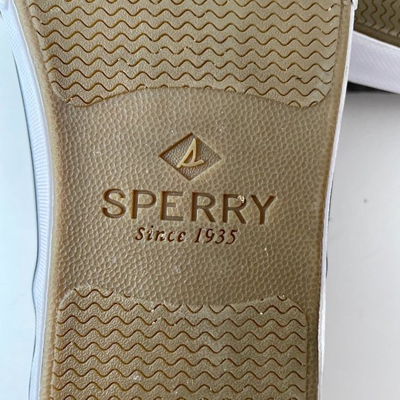 Men's Sperry Top-Sider Striper II Salt Washed Canvas Sneaker, Size 10.5 - Picture 7 of 8